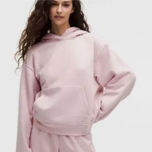 Lululemon Womens Steady State Oversized Hoodie  NWT - Size Large  Porcelain Pink